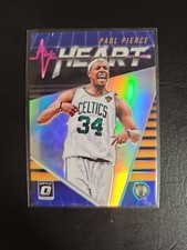 Paul Pierce Boston Celtics 2018-19 Donruss Optic ALL HEART INSERT Holo Prizm