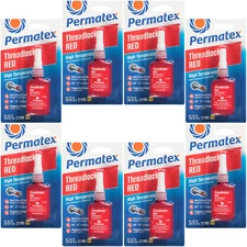 Permatex Thread Locker Set 27200 Hi-Temp Red (2.72oz) (8x0.34oz Squeeze Bottle)