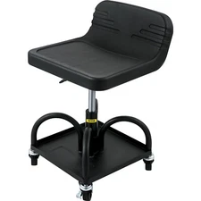 VEVOR Rolling Garage Stool 300LBS Adjustable Mechanic Work Shop Seat w/Casters