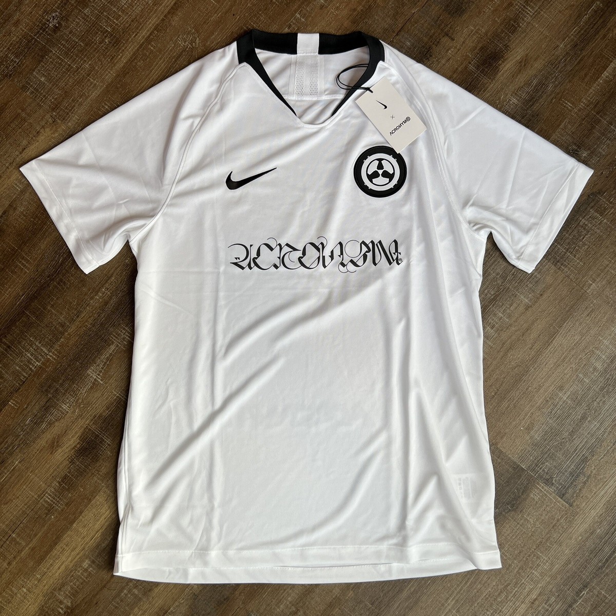 Nike x ACRONYM Stadium Jersey Size XS Mens White | eBay