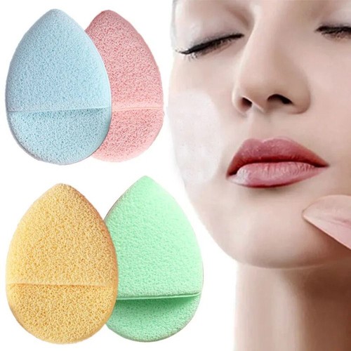 Lavaggio del corpo Spugna detergente Esfoliante Puff Scrub Viso