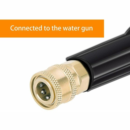 2PACK Accoppiatore Idropulitrice Raccordi Ottone 1/4 Pollice Collegamento Rapido a Femmina - Foto 8 di 12