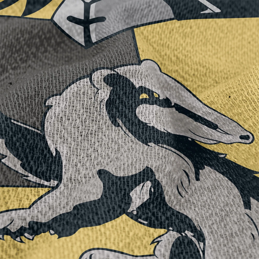 Harry Potter Blanket, 50"x60" Original Hufflepuff Woven Blend Throw