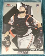 JOEY BART 2021 TOPPS FINEST ROOKIE RC DESIGN VARIATION FRD-JB SF GIANTS