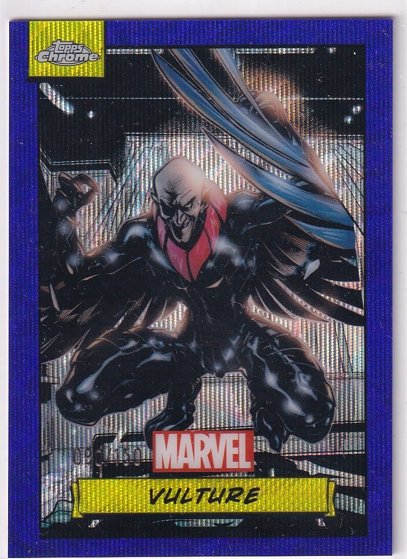 Topps Marvel Chrome 2024 No. 115 Buitre Onda Azul Refractor 90/150