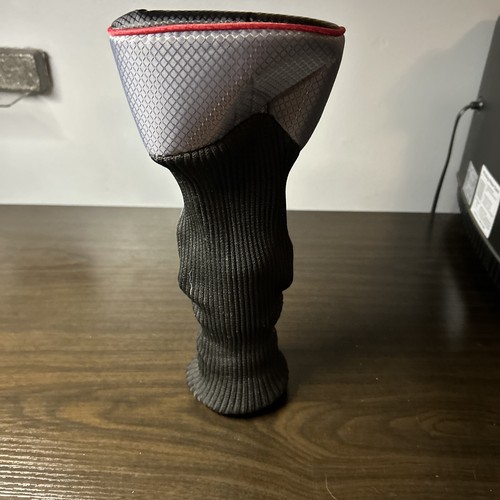Copritesta DRIVER Top Flite 3 W grigio, bianco e nero con finitura rossa copertura mazza da golf - Foto 2 di 4