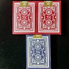 3 DKNG Wheels - Art of Play playing cards -  2 Red (2015) & 1 Blue (2016) Unopen — photo 1