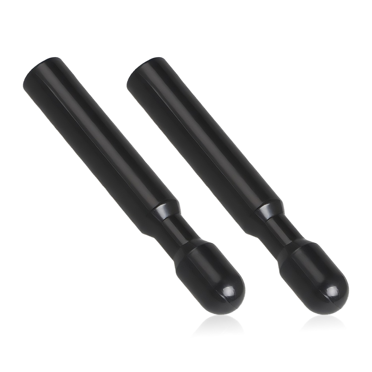 Black Door Lock Knobs Pins Studs Pair for 1989-1999 Ford Taurus FODZ-5421850-A