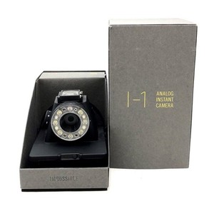 Impossible Project I-1 Analog Instant Camera With Ring Flash and Original Box
