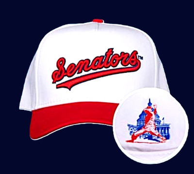 TEXAS RANGERS TRUE BRVND HAT CAP WASHINGTON SENATORS THEME NIGHT 8-18-26 BRAND