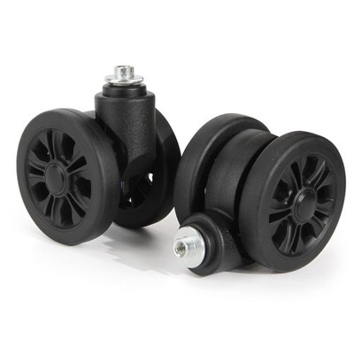 2-Pcs Luggage Wheel Replacement, Suitcase Wheels Plastic for DIY Repair, Spin...