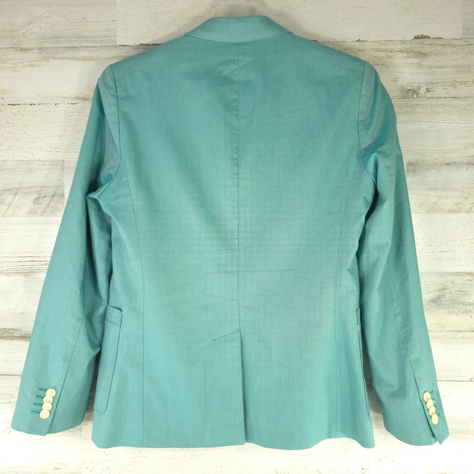 HUGO BOSS MINT GREEN CASUAL SUIT JACKET 2 BUTTON MEN'S US SIZE 36R 100%POLYESTER - Image 2 of 4