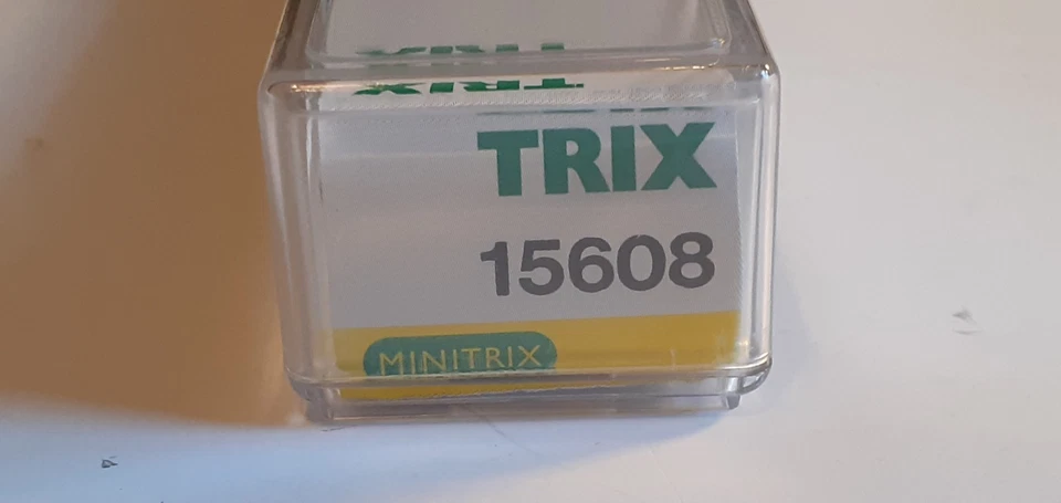 TRIX 15608 N GAUGE - WAGEN FLACH SBB - (DOUBLE BOGIE FLAT TRUCK WITH PIPE LOAD) - Image 2 of 3