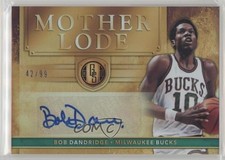 2016-17 Panini Gold Standard Mother Lode 42/99 Bob Dandridge #19 Auto HOF uk2