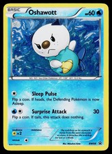 Oshawott Carta Pokemon Promo Bianco e Nero BW08 Holo Promo