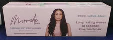 MERMADE PRO HAIR WAVER Pink 32mm 1.25" Wavy Hair Styling Tool and Glove NEW