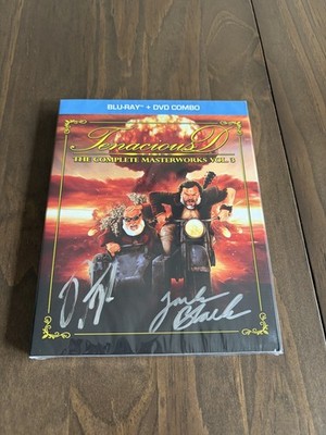 TENACIOUS D: THE COMPLETE MASTERWORKS VOLUME 3 BLU-RAY/DVD (SIGNED) - Jack Black