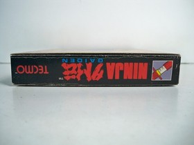 K25i44701 NINJA GAIDEN W/ BOX & MANUAL 1989 NES NINTENDO ORIGINAL VINTAGE TECMO