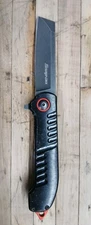 Snap On Tools Razel CRKT GT Assisted Opening Flat Top Blade Black Folding Knife