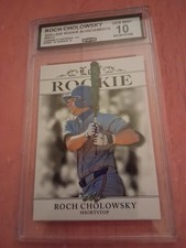 2025 Leaf Rookie Achievements Roch Cholowsky CCG 10