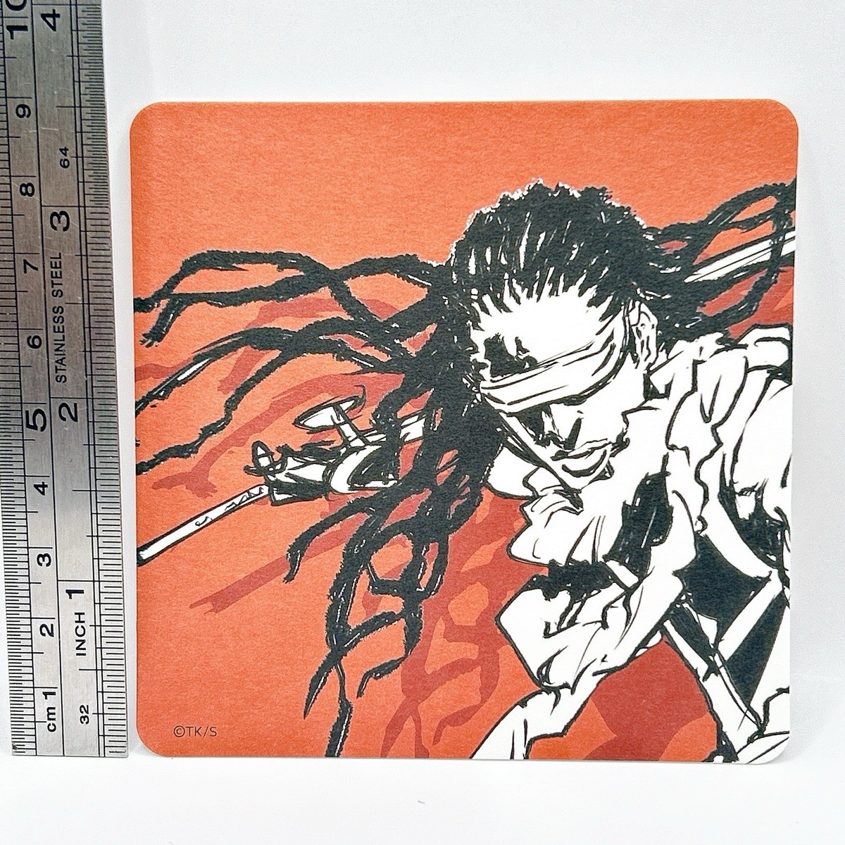 Kaname Tosen Bleach Original Art Exhibition Coaster Jump Japanese