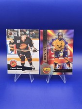 1994 Mattias Ohlund Auto /7550 Vancouver Canucks & Pavel Bure Rookie Card
