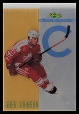 1993 Classic '93 Hockey Draft #TC1 Greg Johnson Canada sports