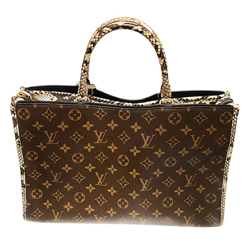 Louis Vuitton Popincourt Python Black Monogram Ca… - image 2