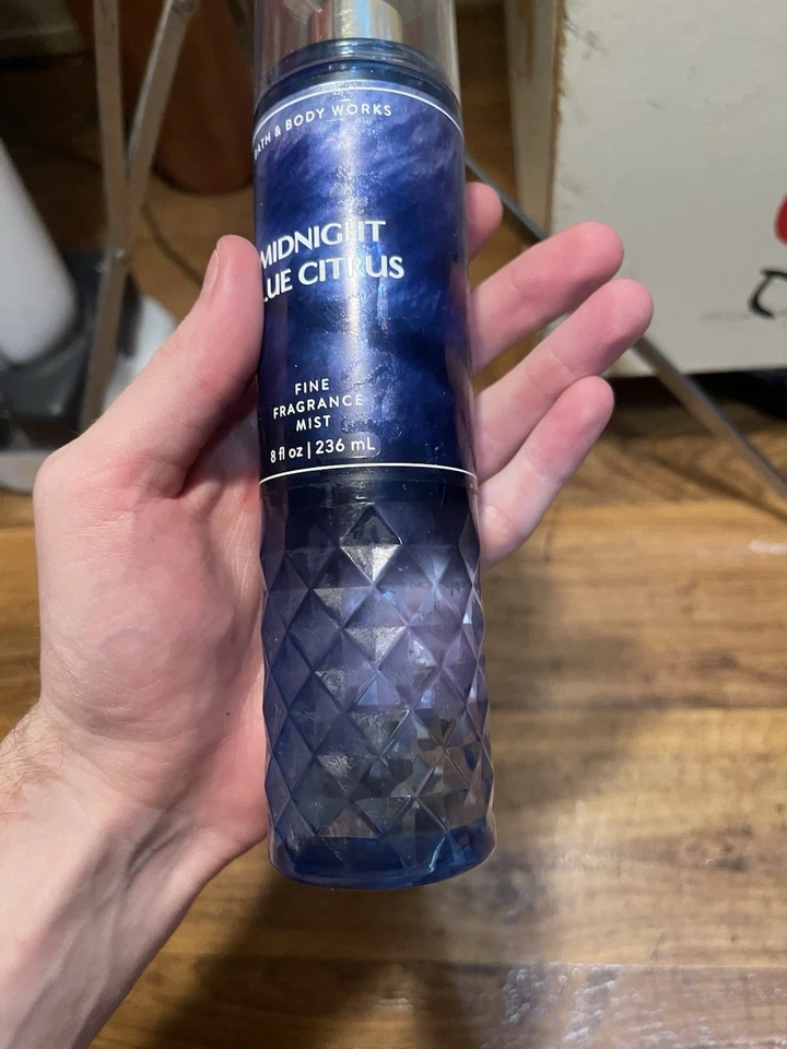 BATH & BODY WORKS AZUL MEDIANOCHE CÍTRICO FINO FRAGANCIA BRUMA 8, OZ Foto 3 de 4