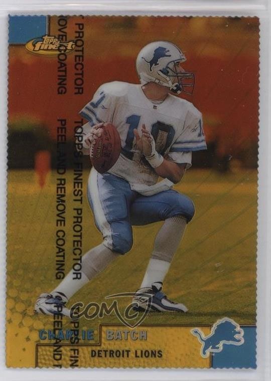 1999 Topps Finest Gold Refractor Die-Cut 90/100 Charlie Batch #69 3zh