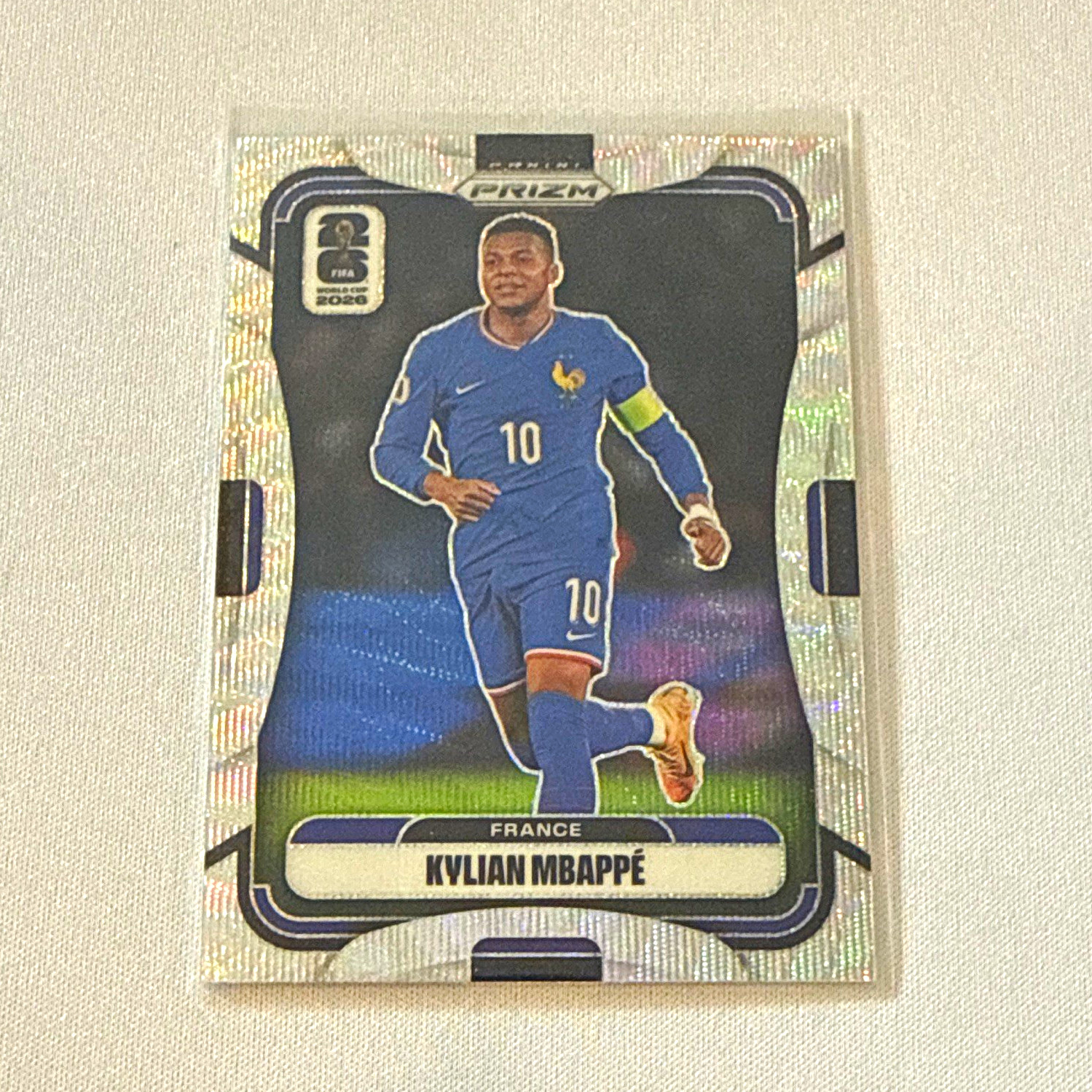2026 Panini Prizm FIFA World Cup Kylian Mbappe France Prizm Parallel #48