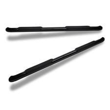 Defective For 15-22 F15017 F250 Super Crew 4 Oval Bent Side Step Bar Blk D1