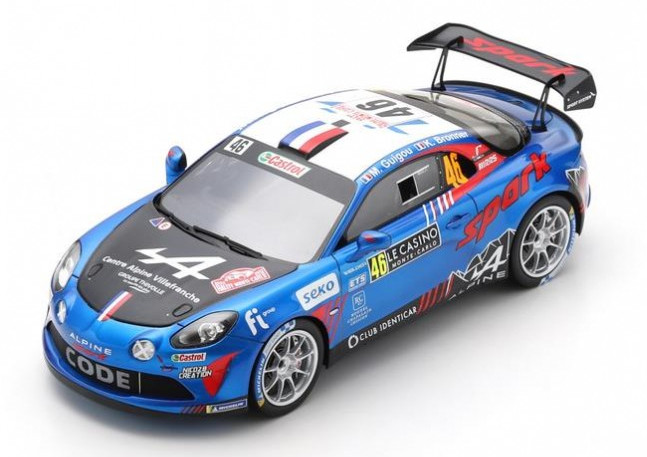 Alpine A110 Rally 1/18 Spark revivez la magie du Monte-Carlo 2022