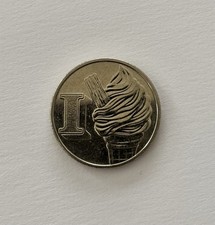 2019 Alphabet A-Z 10p Ice Cream Coin Letter I Royal Mint