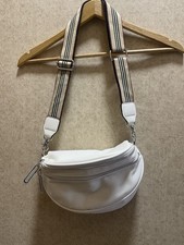 Faux Leather Crossbody Or Belt Bag with Adjustable Straps. Unbranded