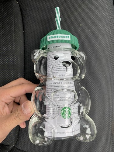 Gobelet Réutilisable Starbucks Bearista - Édition Limitée Ourson - Verre 20 Oz - NEUF