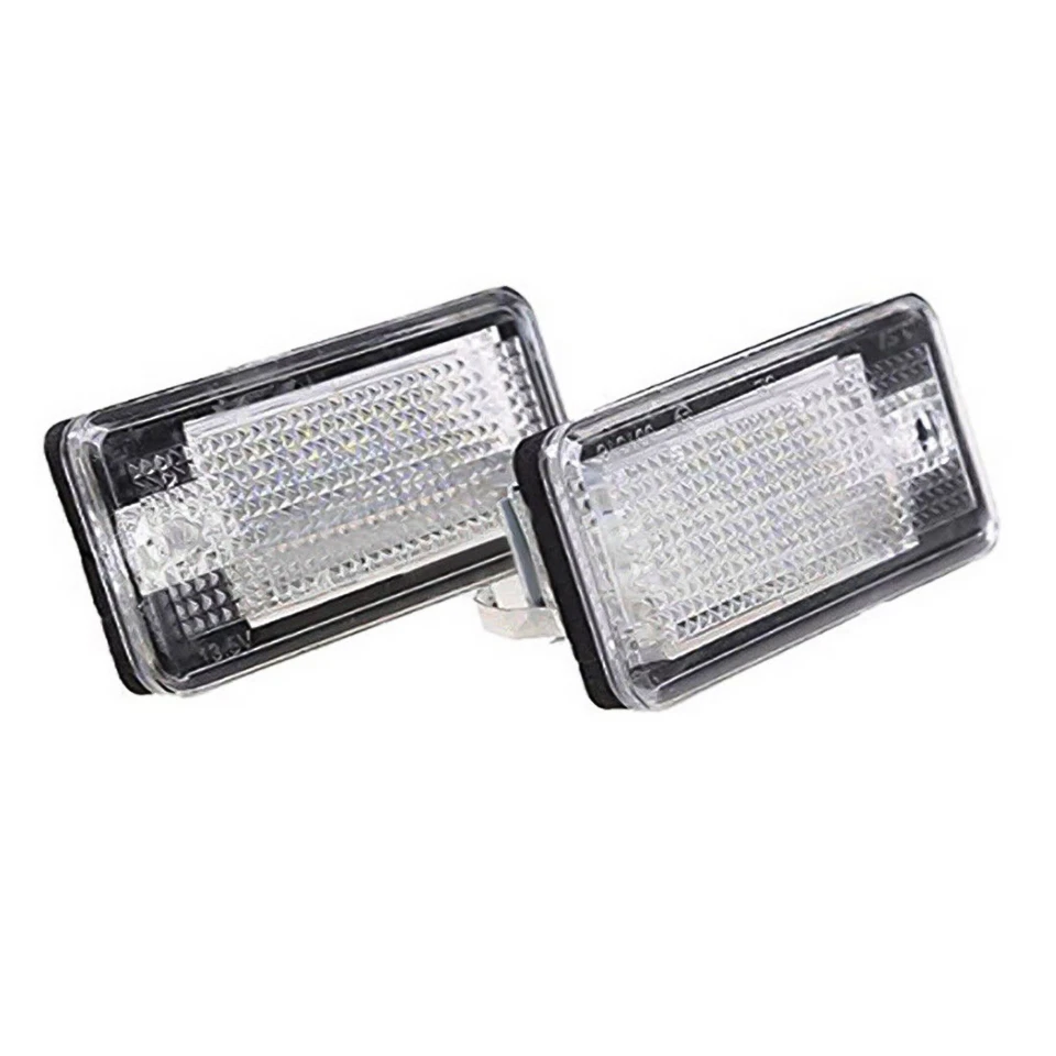 NO Error 18 LED License Plate Light Lamp For Audi A3 S3 A4 S4 A6 C6 A8 S8 Q7 - Image 2 of 4