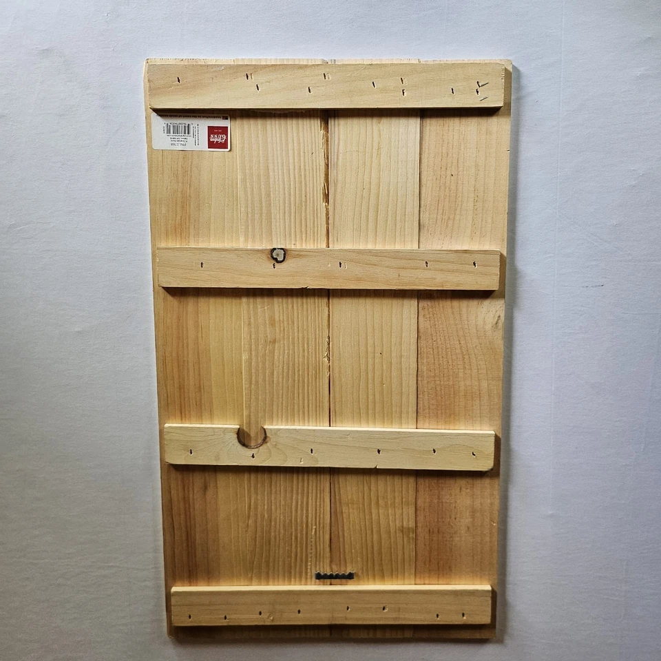 Letrero de entrada inspirador para decoración de pared madera rústica agradecida agradecida agradecida Foto 4 de 4