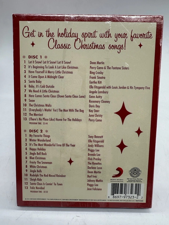 A Classic Christmas by Various Artists (2 CD Set, 2011, Sony) Elvis Presley RARE - Image 4 of 4