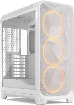 Fractal Design Meshify 3 RGB TG Clear Tint , Tower-Gehäuse weiß, Tempered Glass