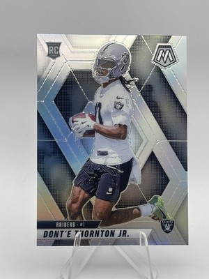 2025 Panini Mosaic - Rookies Dont'e Thornton Jr. #369 Silver Prizm (RC)