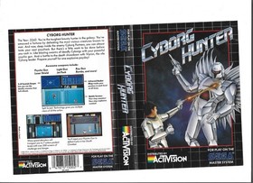 Sega Master System  CYBORG HUNTER   w/Cartridge & Box (CB)