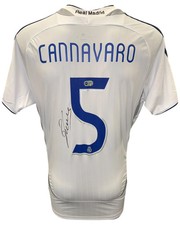 FABIO CANNAVARO SIGNED REAL MADRID 2006/07 HOME SHIRT (ACG CERT AG17450)