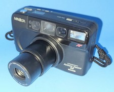 Minolta Freedom Action Zoom 90 Date 35mm Point and Shoot Camera FILM - TESTED