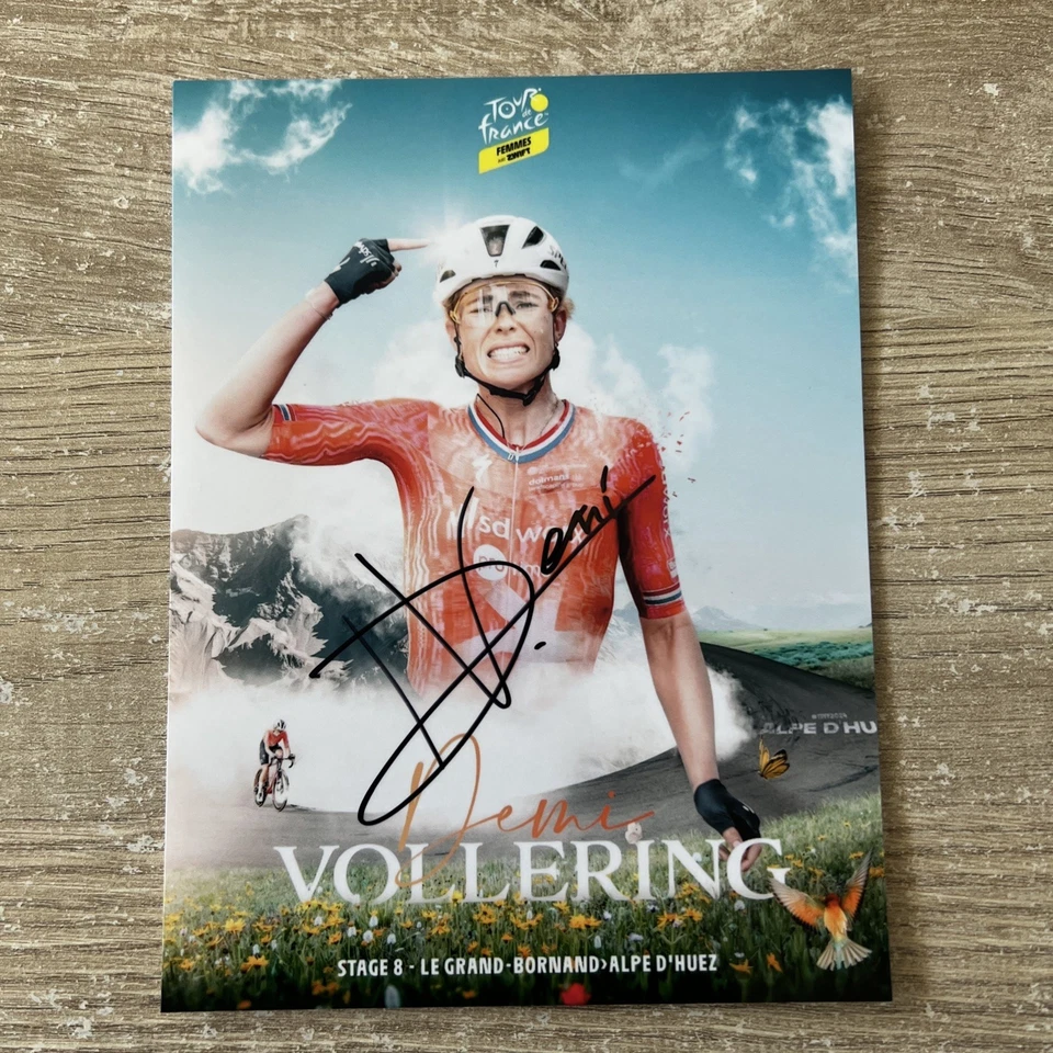 CYCLISME CYCLING WIELRENNEN PHOTO DÉDICACÉE DEMI VOLLERING TDF 2024 - Photo 1/1