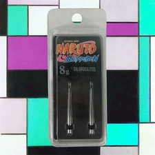 Naruto Shippuden Shonen Jump NEW 8g 316L Surgical Steel Spike Plugs Gauge