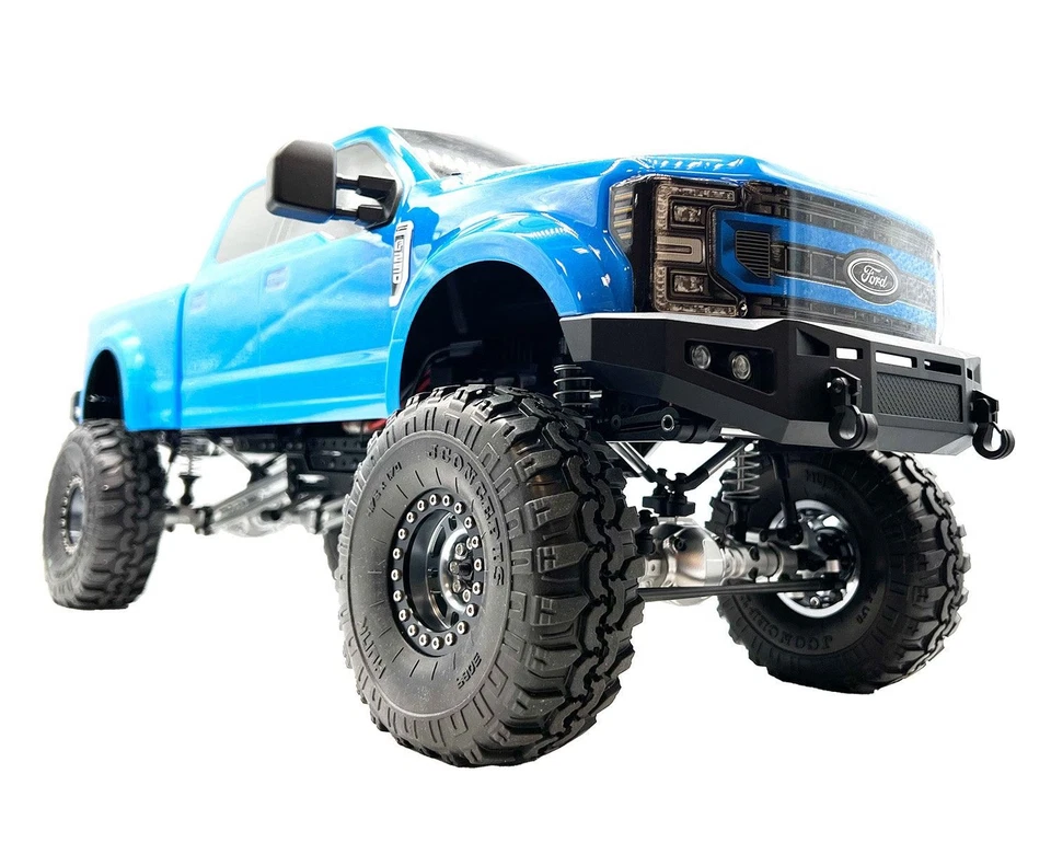 Silver Aluminum Axle Housing Set, Front & Rear for CEN Ford F-250 Trucks - Image 2 of 2