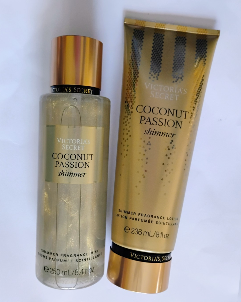Victoria's Secret Coconut Passion Shimmer SET Fragrance Mist - Main Image
