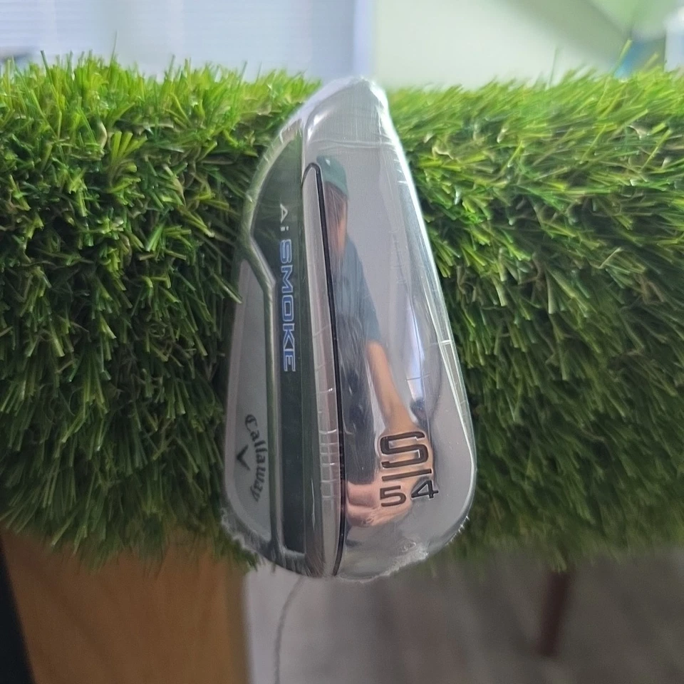 Callaway Paradym Ai Smoke Sand Wedge 54 Deg Elevate Stiff LEFT HANDED *NEW* - Image 3 of 4