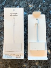 Genuine Apple Lightning to VGA Adapter OEM MD825ZM/A iPhone iPad